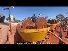 wet pan mills 1600 1500 1400model tahona for grinding gold powder with mercury and water