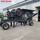 10-20tph Portable Small Mobile Mini Stone Diesel Engine Jaw Crusher Crushing Plant