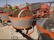 Gold Process Plant Sudan Gold Washing Pan Round Mill Machine