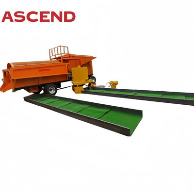 Factory price 50 100 200tph full placer gold processing wash plant for gold mining in African countries