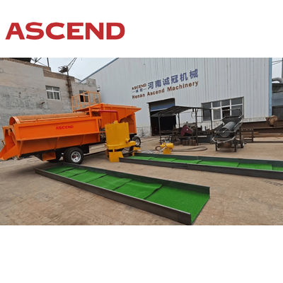 Factory price 50 100 200tph full placer gold processing wash plant for gold mining in African countries