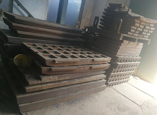 PE250x400 Movable Plate Mn22 Jaw Plate Crusher Spare Parts