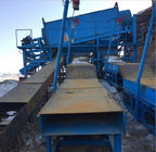 Placers Diamond Ore Black Sand Sluice Washer 50 - 100TPH Gold Processing Mining Equipment