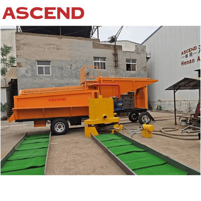 Factory price 50 100 200tph full placer gold processing wash plant for gold mining in African countries