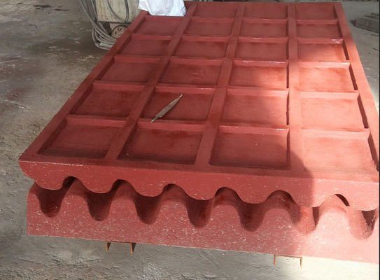 PE250x400 Movable Plate Mn22 Jaw Plate Crusher Spare Parts