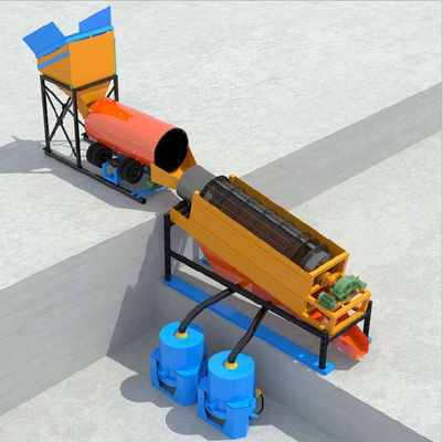 Gold Washing Plant Alluvial Placer Ore Dressing Equipment