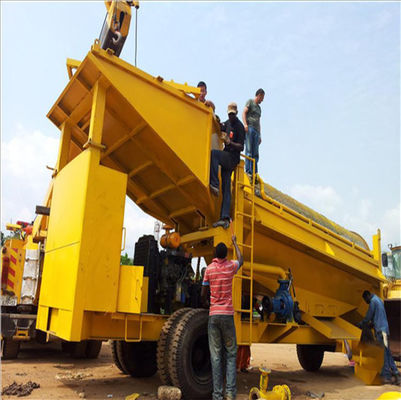 Gold Washing Pan Mining Equipment Rotary Trommel Screen Machine